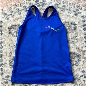 All in Motion Blue Activewear Top